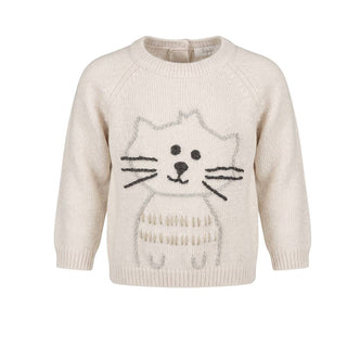 Il Gufo Pullover mit Applikationen A19MA284EM220