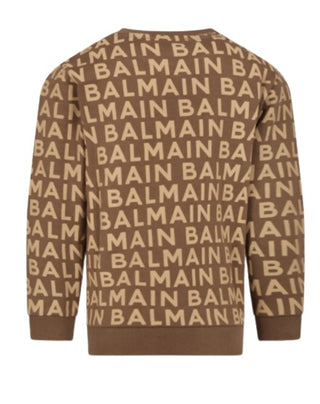 Balmain BT4Q50 Sweatshirt mit Rundhalsausschnitt