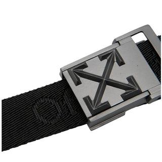 Off-White Cintura Nera Arrow OBRB001F25FAB0011072 Per Bambini