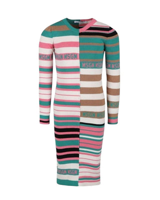 Msgm Abito longuette a coste F4MSJGDR195