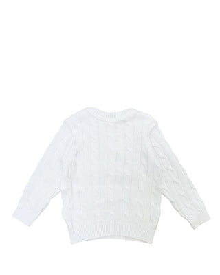 Dottor Kids Maglia Girocollo A Trecce DK524 In Cotone