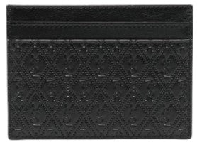 Yves Saint Laurent Card Holder with Perforated Detail 647148/18g1z1000