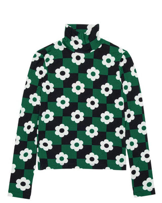 Max&Co. Lupetto in jersey con stampa floreale MX0106-MX061