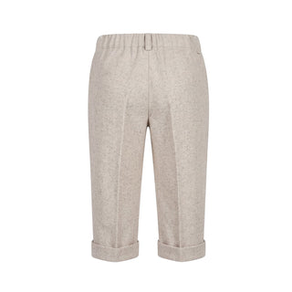J.o Milano Pantaloni Beige In Misto Lana 2664A3 Per Neonato