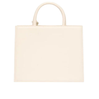 Mc2 Saint Barth Borsa Midi in pelle avorio SHBM0001-00499I