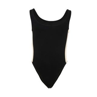 Palm Angels Body Nero Con Logo Per Ragazza PGBD00CS26FLE001/110