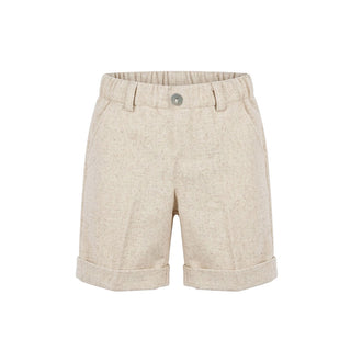 J.o Milano Bermuda Beige In Misto Lana 2664A2/2 Per Neonato