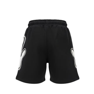 Disclaimer Bermuda In Felpa Nero Per Bambino 26EDK58801