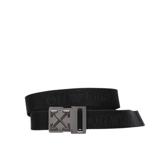 Off-White Cintura Nera Arrow OBRB001F25FAB0011072 Per Bambini