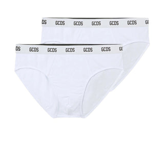 GCDS Pacco Due Slip Bianchi Z0MEQU308J118/999A
