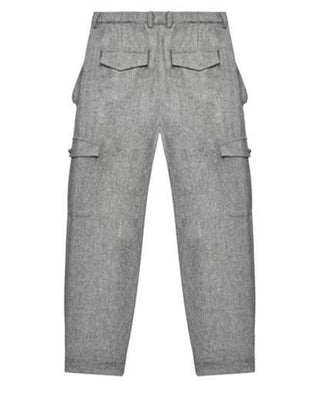 Ermanno Scervino Pantaloni cargo grigi da bambina SFPA026