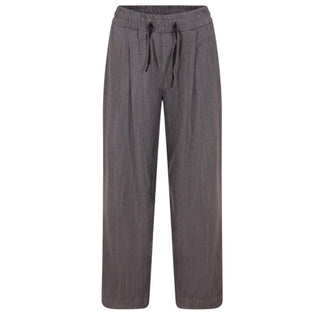 Msgm Pantaloni Grigi Con Coulisse E Patch Logo S6MSJBPA057