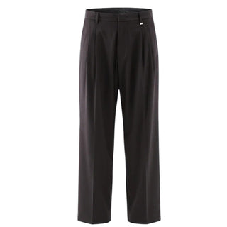 I'm Brian Pantaloni Larghi A Due Pinces Color Moro PA3887 Per Uomo