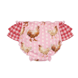 Selini Action By Eleni Balerba Slip Mare Con Stampa Per Bambina SES0B20