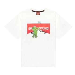 SPRAYGROUND T-shirt Girocollo Bianca Con Stampa Da Bambino SPY1420WHT