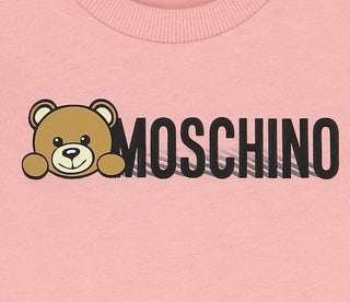 Moschino T-Shirt mit Rundhalsausschnitt und MTO00D-Aufdruck