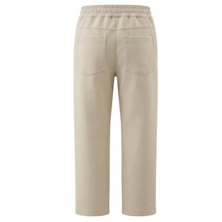 Daniele Alessandrini Pantaloni Beige Con Vita Elasticizzata 1231P00348-B Per Bambino