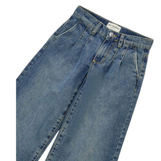Roy Roger's Jeans Wide Leg In Blu Sfumato RG163