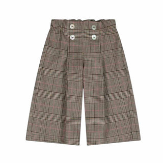 J.o Milano Pantaloni Principe Di Galles A Gamba Larga 2664P1 Per Neonata