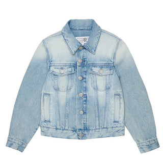 MM6 Maison Margiela Giubbino Jeans In Denim Chiaro M60924-MM06Y-M601