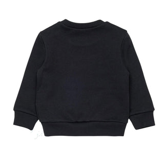 Dsquared2 Felpa Nera In Cotone Per Neonato DQ3276-D0AGW-DQ900