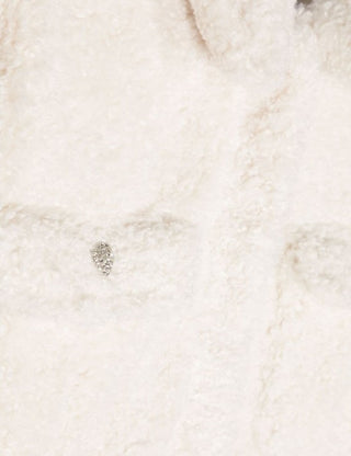 Pinko Giacca Teddy lunga modello camicia F3PIJGJK240