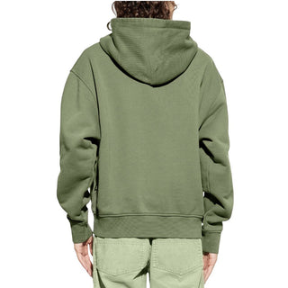 Palm Angels Felpa verde con cappuccio e Bear On My Mind PMBB17DF25FLE0045860