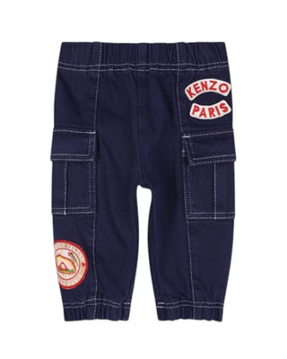 Kenzo Jeans cargo da neonato K60512
