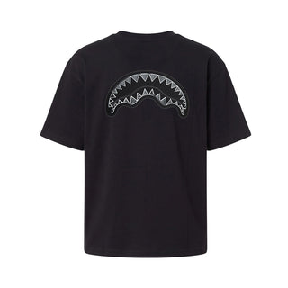 SPRAYGROUND T-shirt Nera Con Logo SPY1512BLK Per Bambini