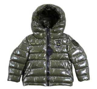 Blauer Quilted Jacket 23WBLKC02330 With Patch For Kids