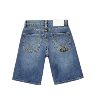 Roy Roger's Bermuda In Denim Blu Da Bambino RG151/100