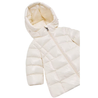 Moncler Piumino Emma Lungo Con Cappuccio E Pelliccia L29511C00004-034 Per Neonata