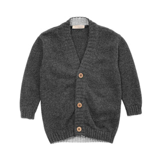 Maperò Cardigan in misto lana merino con scollo a V M32367J