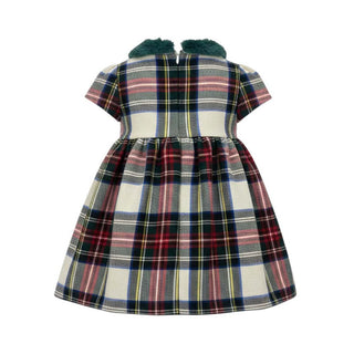 Il Gufo Vestina Tartan In Misto Lana E Filato Lurex A19VM533V3041