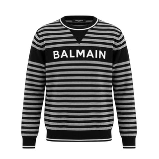 Balmain Pullover mit Rundhalsausschnitt BT9P30