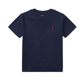 Polo Ralph Lauren T-shirt Blu In Jersey 322832904037 Per Bambini