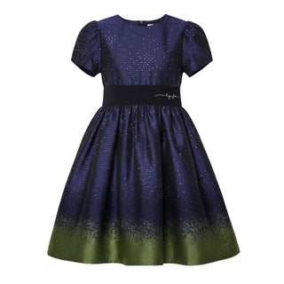 Il Gufo Kleid mit Rundhalsausschnitt A22VM694N5029