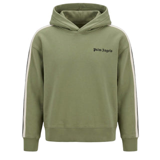 Palm Angels Felpa Verde Con Cappuccio Per Bambini PBBB012F25FLE0085610