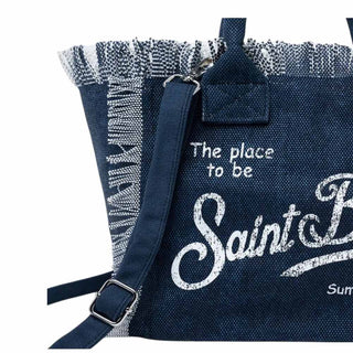 Mc2 Saint Barth Borsa Colette In Denim Indigo COL0001/02582L