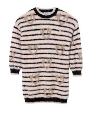Pinko Abito a righe in maglia da bambina F4PIBGDR124