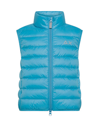 Sun68 Giubbino smanicato trapuntato da bambino R44302