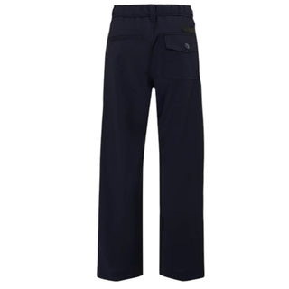 Lanvin Pantaloni Eleganti Blu In Fresco Di Lana N30441/868 Per Bambino