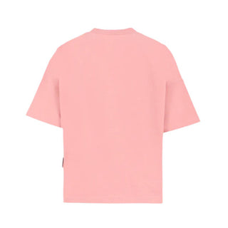 Palm Angels T-shirt rosa a maniche corte con Bear Punk PGAA001F25JER002303B