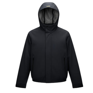 Herno Bomber A Vento Nero Con Cappuccio GI0020B