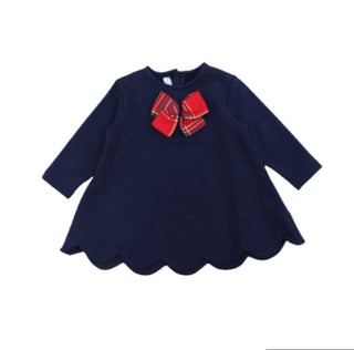 Für Sie Langarmkleid mit Rundhalsausschnitt 44049