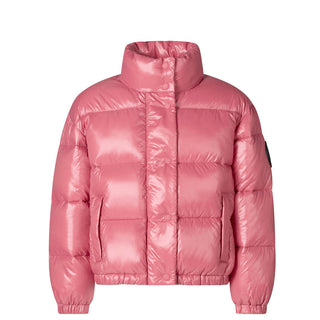 Save the Duck Giubbino Cini nero in nylon laqué da bambina J31326G2