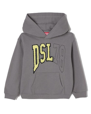 Diesel Felpa con cappuccio e logo frontale J02226-KYAZM