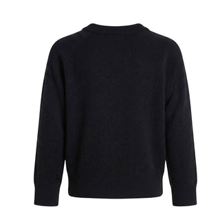 Balmain Maglia In Misto Lana Per Bambina BV9B00-Z2409