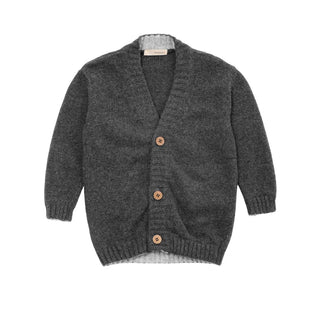 Maperò Cardigan in misto lana con scollo a V M32367