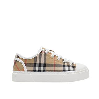 Burberry Sneakers In Cotone Check 8114570Per Bambini